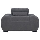 Plather - Track Arm Accent Chair
