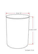 Curtis - Ombre Metal Cylinder Accent Table by Unique Piece Furniture
