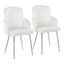 Dahlia - Contemporary, Dining Chair (Set of 2) by HouseOfZazla