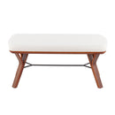 Folia - Mid Century Modern Bench by HouseOfZazla