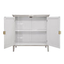 2 Door Cabinet, Suitable For Bedroom - Light Gray by HouseOfZazla