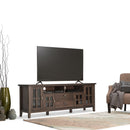 Artisan - TV Media Stand - Natural Aged Brown by HouseOfZazla