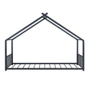 Metal House Bed by HouseOfZazla
