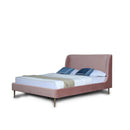 Upholstered Bed With Curved Headboard by HouseOfZazla