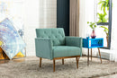 Accent Chair, leisure single sofa with Rose Golden feet