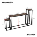 3-Piece Set of Narrow Table
