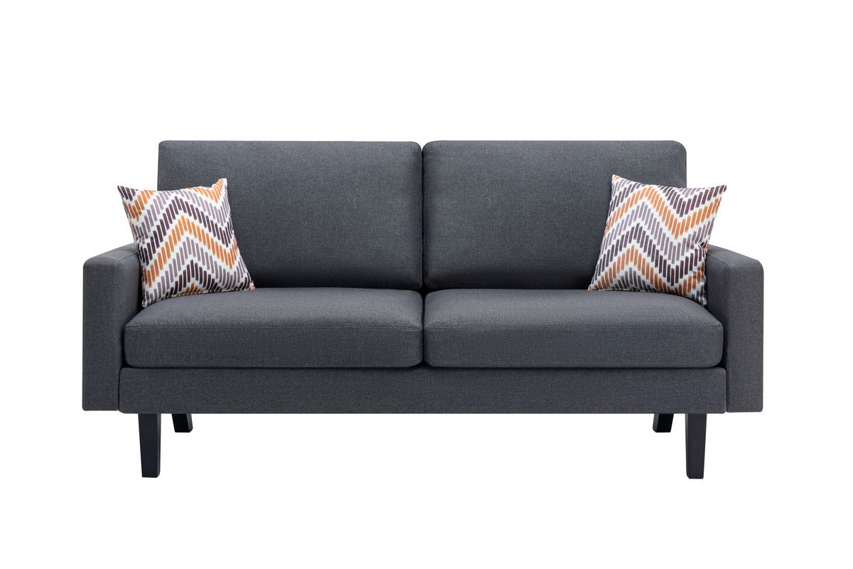 Bahamas - Minimalistic Sofa With 2 Throw Pillows, photo 11 of 15