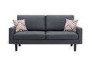 Bahamas - Minimalistic Sofa With 2 Throw Pillows by HouseOfZazla