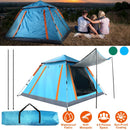 4-5 Person Camping Tent Outdoor Foldable Waterproof Tent with 2 Mosquito Nets Windows Carrying Bag for Hiking Climbing Adventure Fishing by GBruno Store