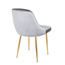 Marcel - Contemporary / Glam Dining Chair (Set of 2) by HouseOfZazla