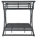 Weston - Bunk Bed Full Over Full - Gunmetal