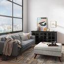Owen - Multifunctional Square Coffee Table Storage Ottoman by Unique Piece Furniture