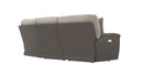 Rendezvous - 5 Piece Modular Sectional With 3 Reclining Seats - Umber by Unique Piece Furniture
