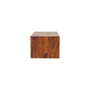 Lunar - 2 Drawer Wall Mounted Media Unit - Brown by HouseOfZazla