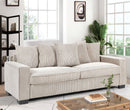 Luxe Sofa With 5 Matching Toss Pillows, Sleek Design, Spacious And Comfortable 3 Seater Couch by HouseOfZazla