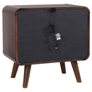 Robyn 5-piece Eastern King Bedroom Set Dark Walnut