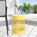 Outdoor Metal Large End Table, Modern Design by HouseOfZazla