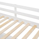 Loft Bed With Drawers With Desk And Shelves by HouseOfZazla