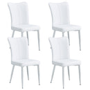 Minimalist Style Minimalist Dining Chairs With Metal Legs by HouseOfZazla