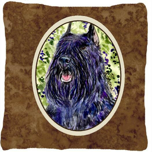 Bouvier des Flandres Decorative   Canvas Fabric Pillow