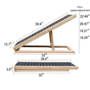 Upgraded Dog Ramp for Bed with Extra Wide Traction and Foldable Design by HouseOfZazla