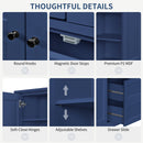 TOPMAX 73.6" Tall Farmhouse Kitchen Pantry Cabinet with 8 Shelves by HouseOfZazla