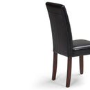 Acadian - Upholstered Parson Dining Chair (Set of 2) by HouseOfZazla