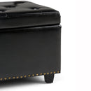 Hamilton - Upholstered Storage Ottoman by Unique Piece Furniture
