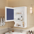 Wall Mounted Bathroom Storage Cabinet With Mirror, Soft Closing Hinges by Unique Piece Furniture