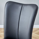 Modern Minimalist Dining Chairs With Metal Legs by Unique Piece Furniture