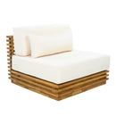 Oversized Outdoor 2-Piece Chat Set with Club Chair and Side Table by HouseOfZazla