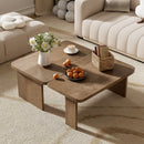 Modern Minimalist Coffee Table Set With Splicing Design by HouseOfZazla