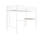 Bunk Bed With Desk, Ladder And Quality Slats For Bedroom by HouseOfZazla