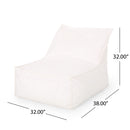 Ettie - Water Resistant Fabric Bean Bag Chair by Unique Piece Furniture