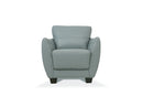 Valeria Watery Leather Chair (Assembled)