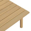 Acacia Wood Outdoor Square Coffee Table by HouseOfZazla