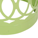 Outdoor Metal Large End Table, Modern Design by HouseOfZazla