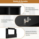 Minimalist Entertainment Wall Unit Set With Bridge For TVs Up To 75" by HouseOfZazla