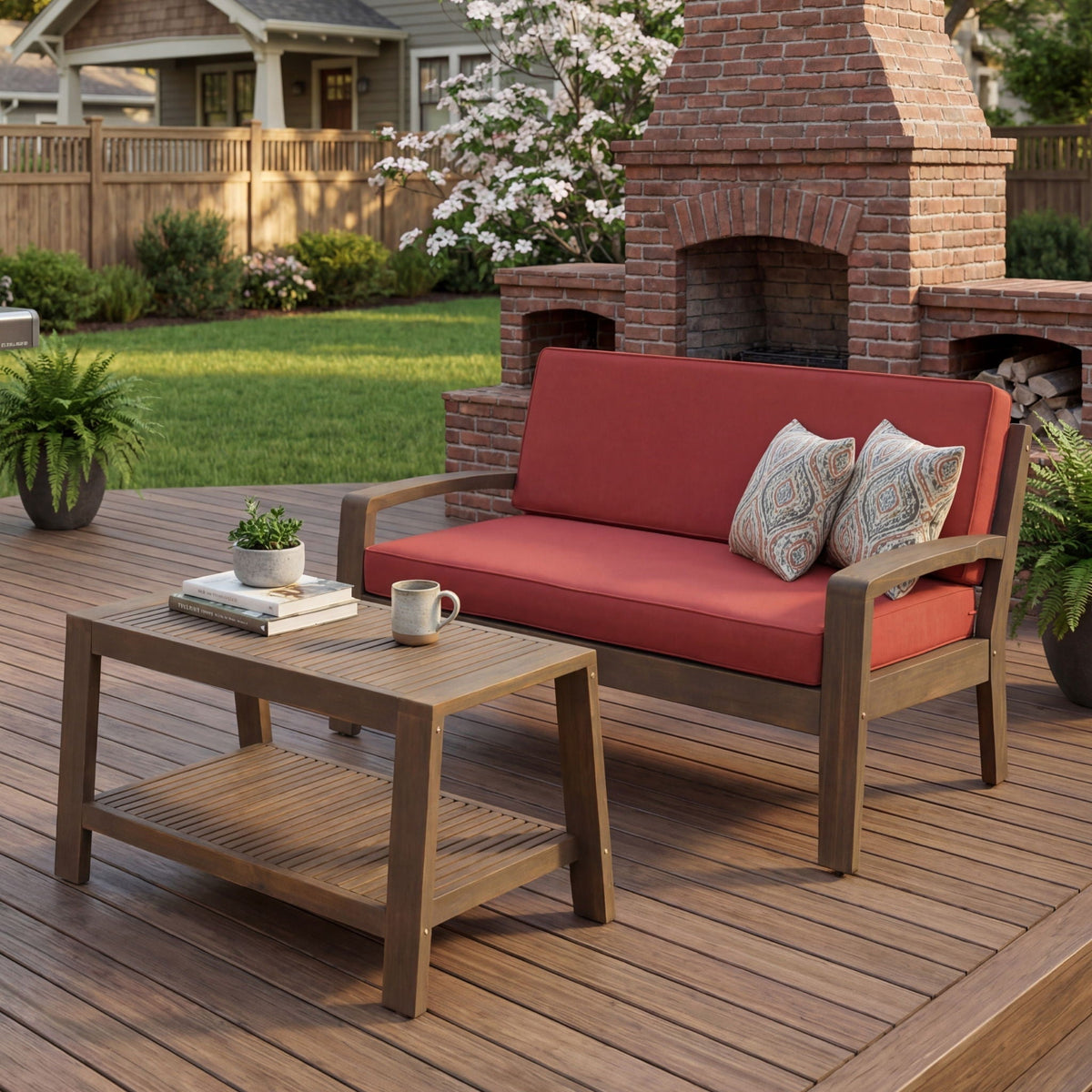 2 Piece Conversation Set, Loveseat & Coffee Table, photo 9 of 12