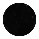 5 Piece Round Dining Table Set, Modern Dining Table And 4 Upholstered Chairs For Dining Room by HouseOfZazla