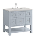 James Martin Breckenridge 36" Single Bathroom Vanity, Serenity Blue