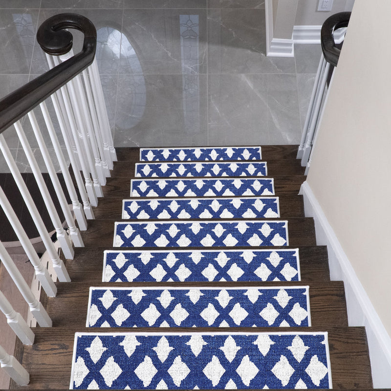 New Age Floral Design 9" X 28" Stair Treads