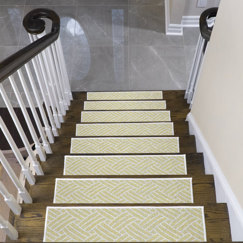 New Age Sisal Design 9" X 28" Stair Treads