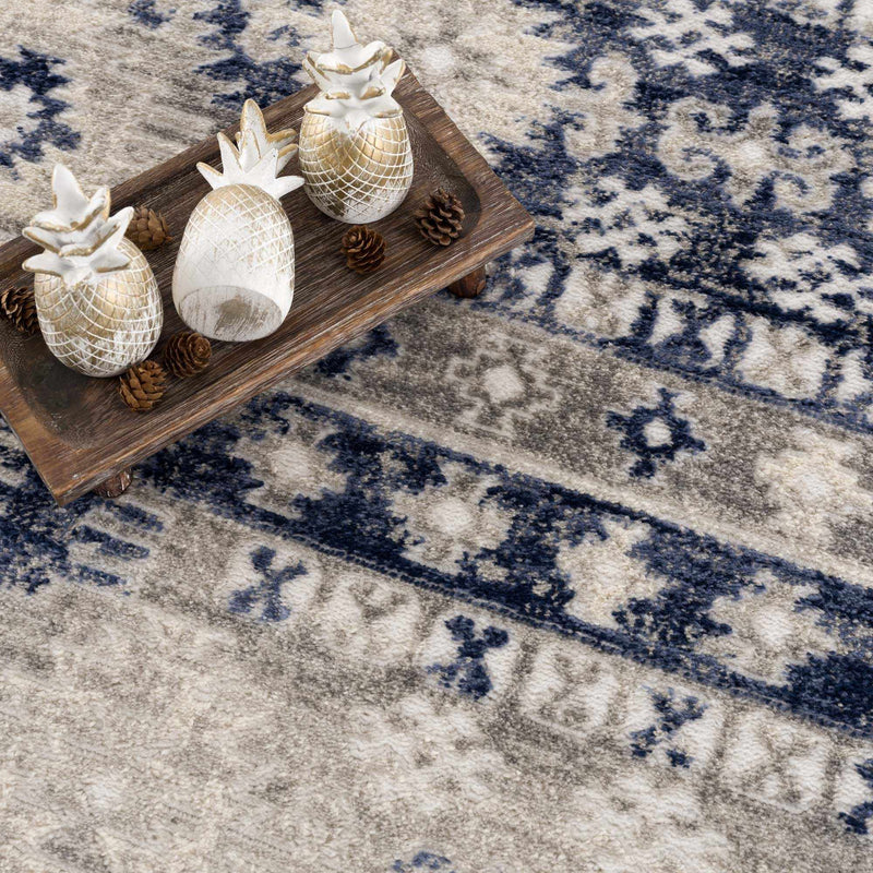 Bindi Navy Area Rug