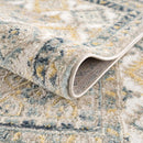 Brend Blue Medallion Area Rug - Clearance