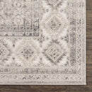 Brend Taupe Medallion Area Rug - Clearance