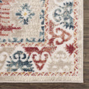 Bindi Blue & Rose Area Rug - Clearance
