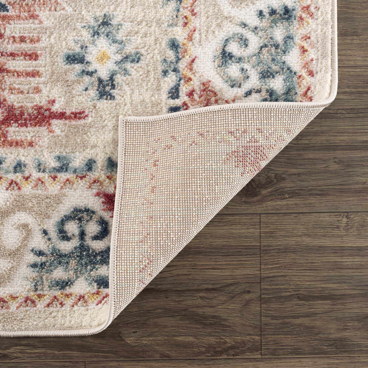 Bindi Blue & Rose Area Rug, photo 5 of 14