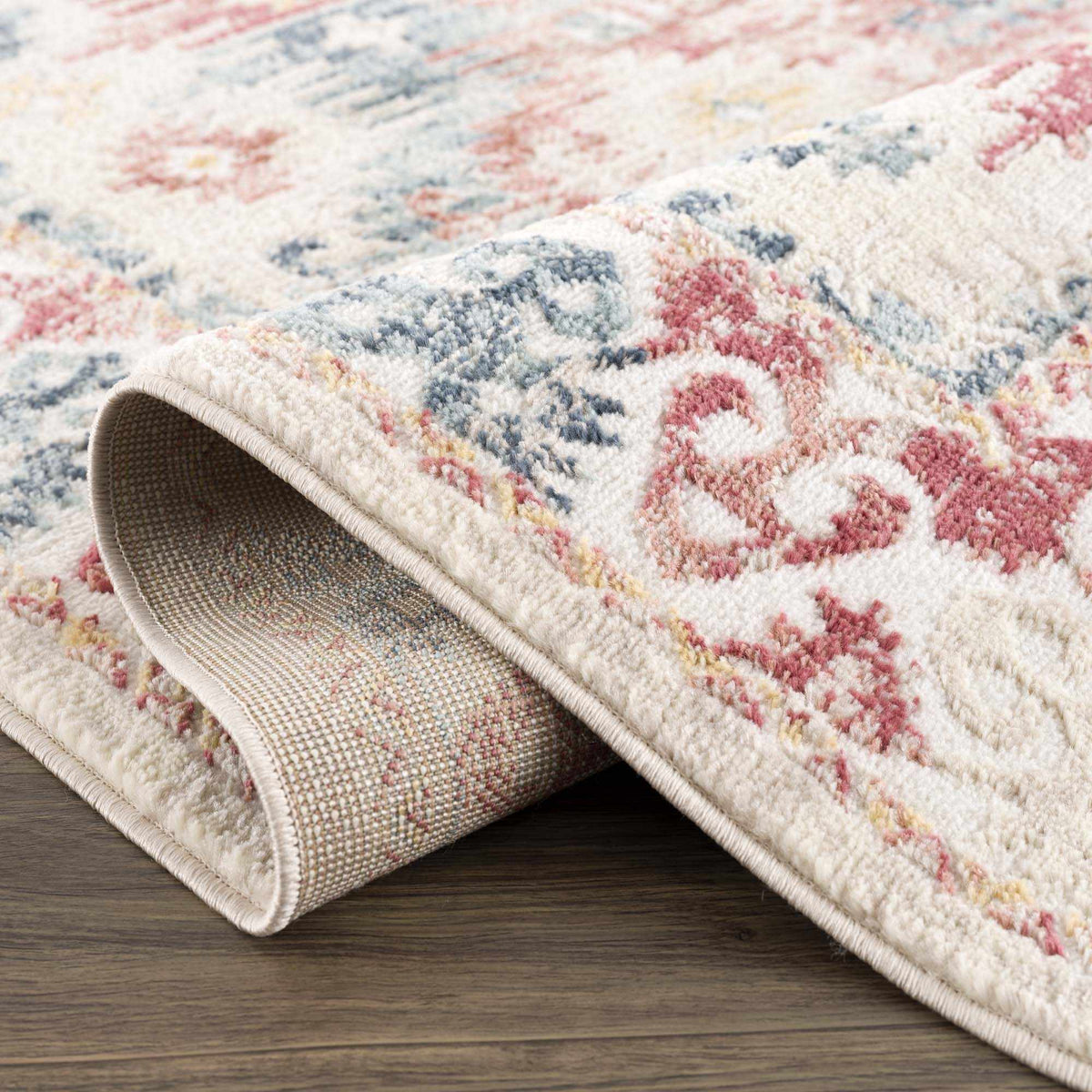 Bindi Blue & Rose Area Rug, photo 7 of 14