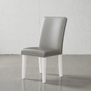 Upholstered Dining Chair With High Back Design (Set of 2) by HouseOfZazla